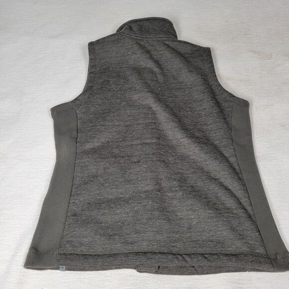 Woolrich Vest Womens Size Large Gray Button Front Fleece Lined Fall Cold Preppy - Picture 11 of 16